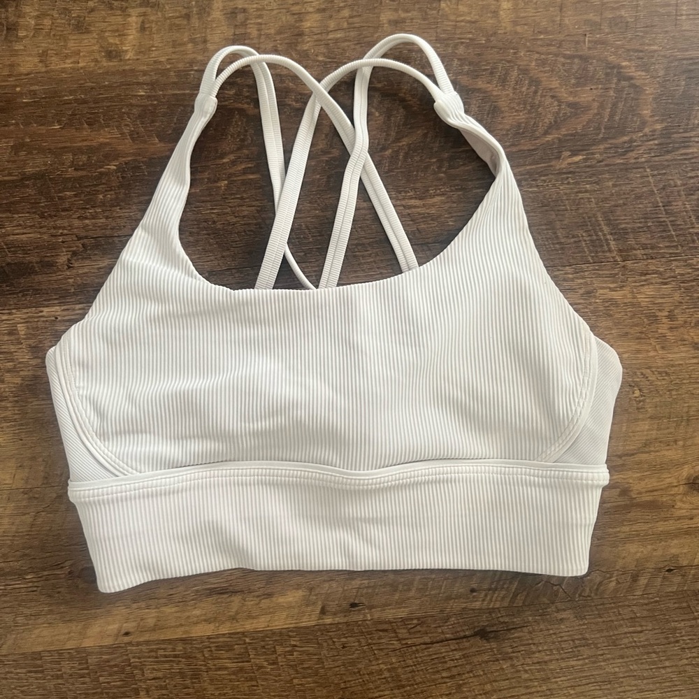 Lululemon Longline Energy Bra Ribbed